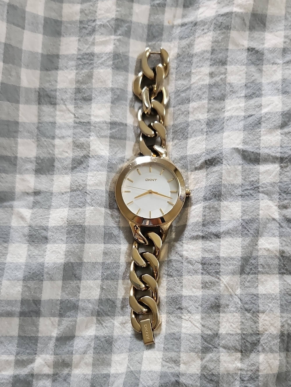DKNY Gold Chain-Link Women's Watch - Gold